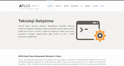 Desktop Screenshot of aplusenerji.com.tr