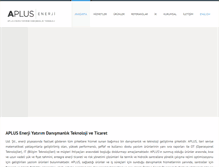 Tablet Screenshot of aplusenerji.com.tr